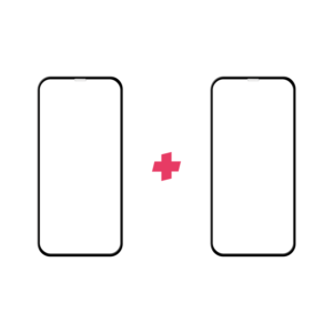 DuoPack iPhone 11 Edge to Edge screenprotector