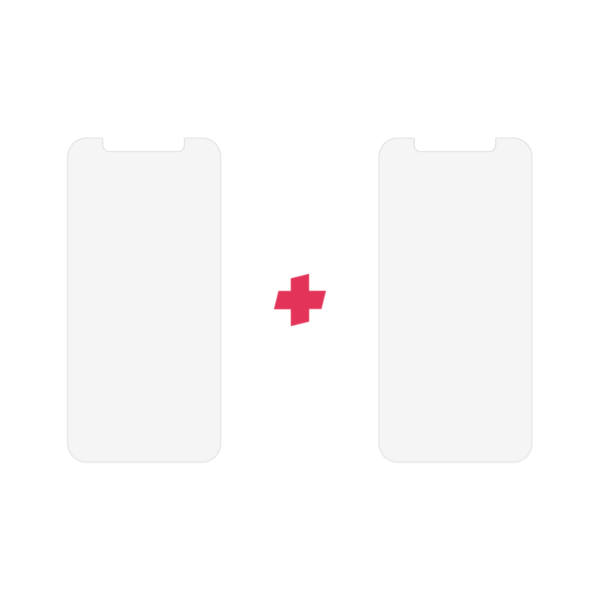 DuoPack iPhone 11 Standard Fit screenprotector