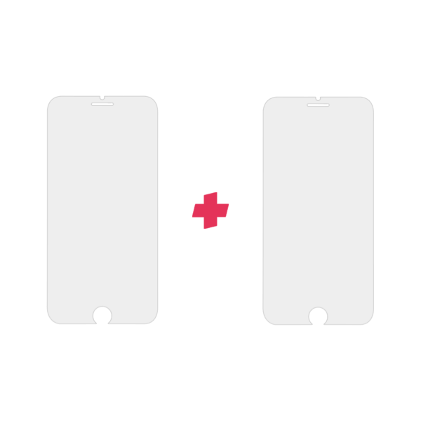 DuoPack iPhone 6s Standard Fit screenprotector