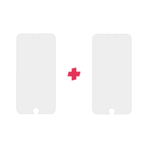 DuoPack iPhone 7 Plus Standard Fit screenprotector