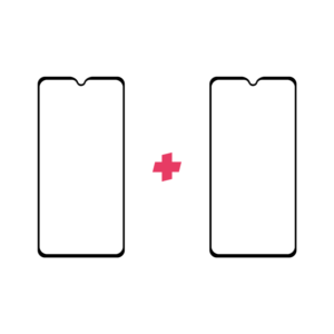 DuoPack Huawei Mate 20 Edge to Edge screenprotector - Telefoonglaasje