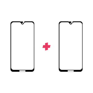 DuoPack Motorola Moto G7 Plus Edge to Edge screenprotector - Telefoonglaasje