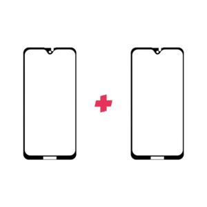 DuoPack Motorola Moto G7 Edge to Edge screenprotector - Telefoonglaasje