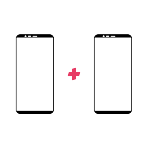 DuoPack OnePlus 5T Edge to Edge screenprotector