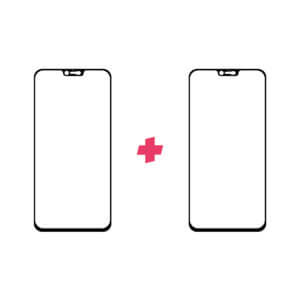 DuoPack OnePlus 6 Edge to Edge screenprotector