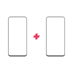 DuoPack OPPO Reno 10X Zoom Edge to Edge screenprotector - Telefoonglaasje