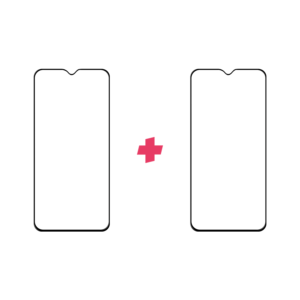 DuoPack OPPO Reno Z Edge to Edge screenprotector - Telefoonglaasje