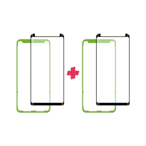 DuoPack Samsung Galaxy Note 8 Case Friendly screenprotector - Telefoonglaasje