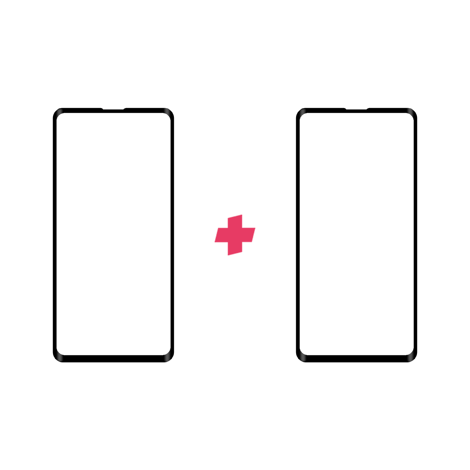 DuoPack: Samsung Galaxy S10e screenprotector gehard glas Edge to Edge
