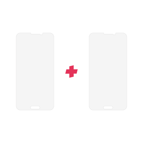 DuoPack Samsung Galaxy S5 Standard Fit screenprotector - Telefoonglaasje
