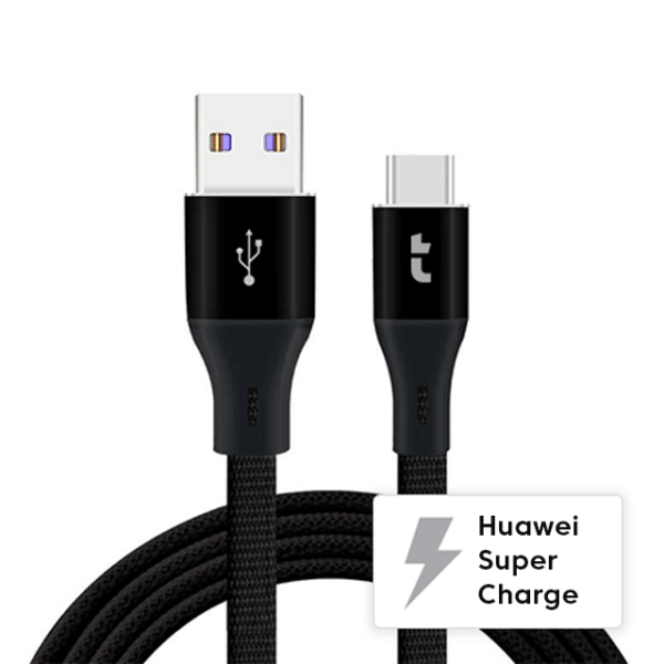 Huawei SuperCharge USB-C naar USB oplader - 1 meter