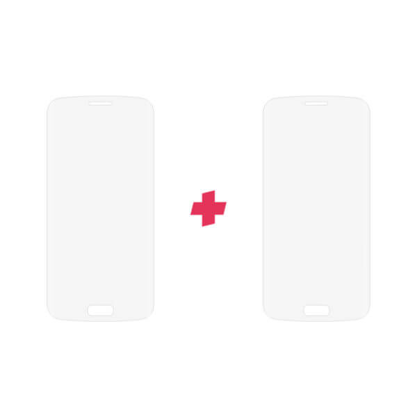 DuoPack Samsung Galaxy S6 Edge Plus Edge to Edge screenprotector - Telefoonglaasje