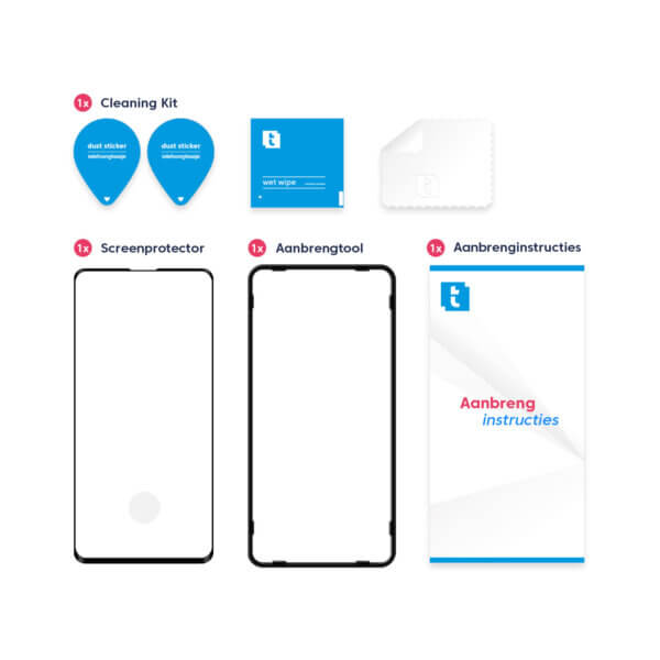 Samsung Galaxy S20 screenprotector - Inhoud