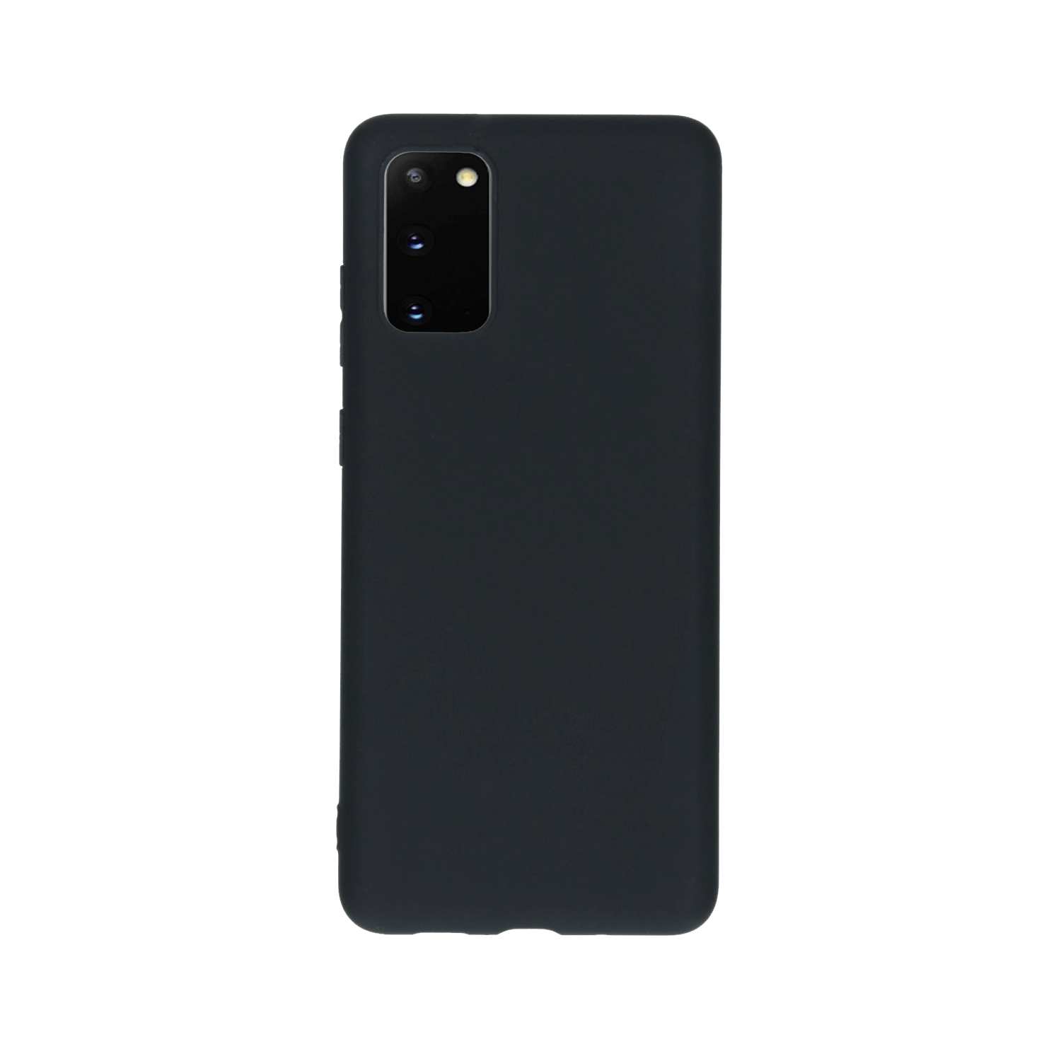 Samsung Galaxy S20 Siliconen Back Cover - zwart