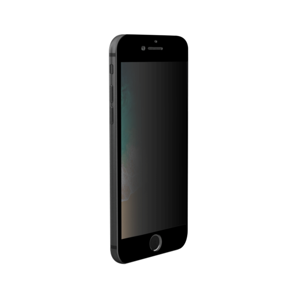 Linkerzijde iPhone 7 privacy screenprotector - Edge to Edge