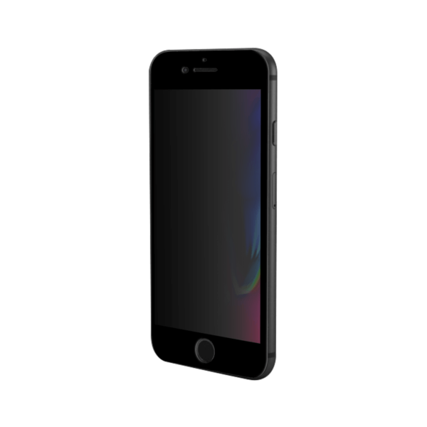 Rechterzijde iPhone 8 Plus privacy screenprotector - Edge to Edge