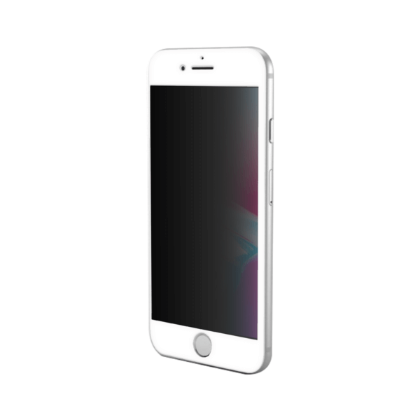 Rechterzijde iPhone 8 privacy screenprotector - Edge to Edge