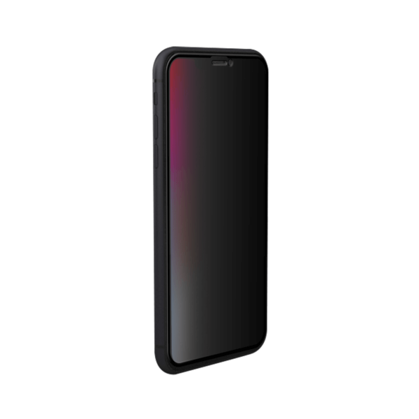 Linkerzijde iPhone X privacy screenprotector - Edge to Edge