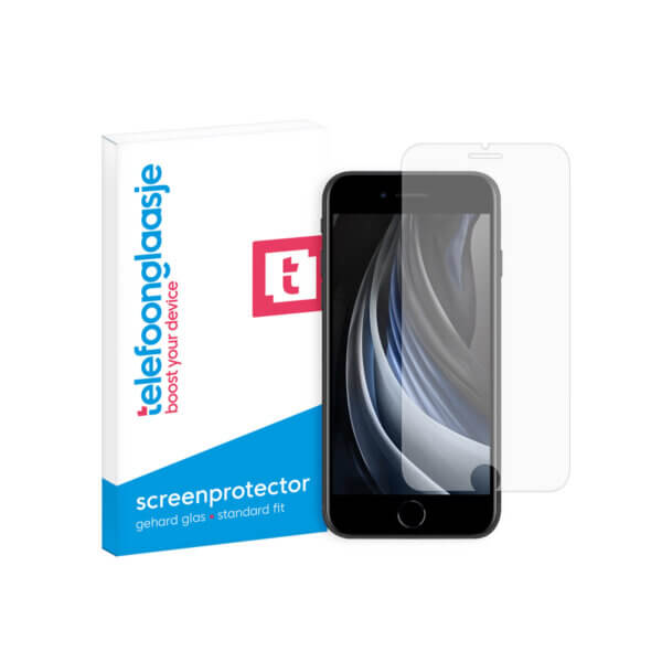 iPhone SE 2020 screenprotector - Doosje