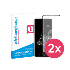 Samsung Galaxy S20 Ultra screenprotector - DuoPack