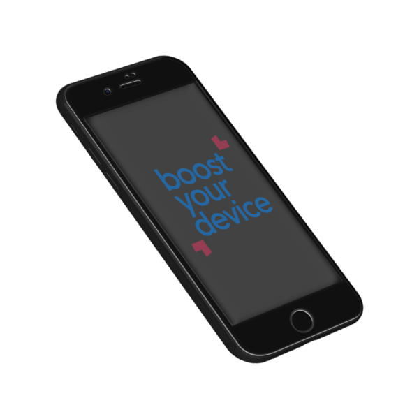iPhone SE 2020 screenprotector Edge to Edge aangebracht