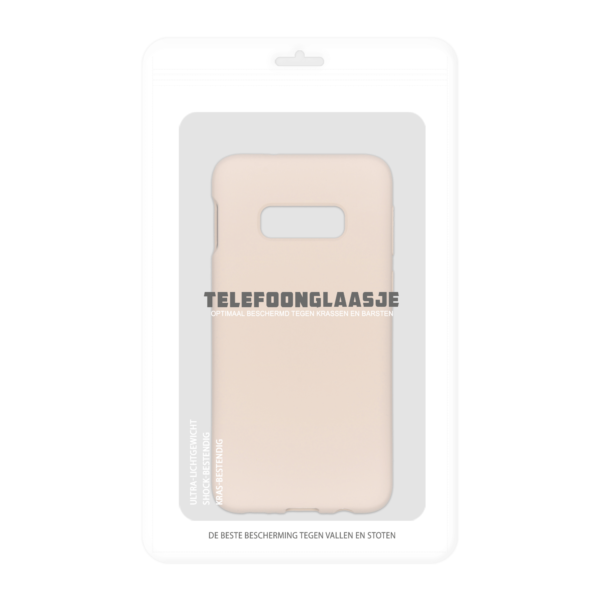 Samsung Galaxy S10e siliconen hoesje - Pink Sand