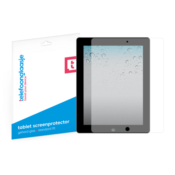 iPad 2 screenprotector tempered glass van Telefoonglaasje