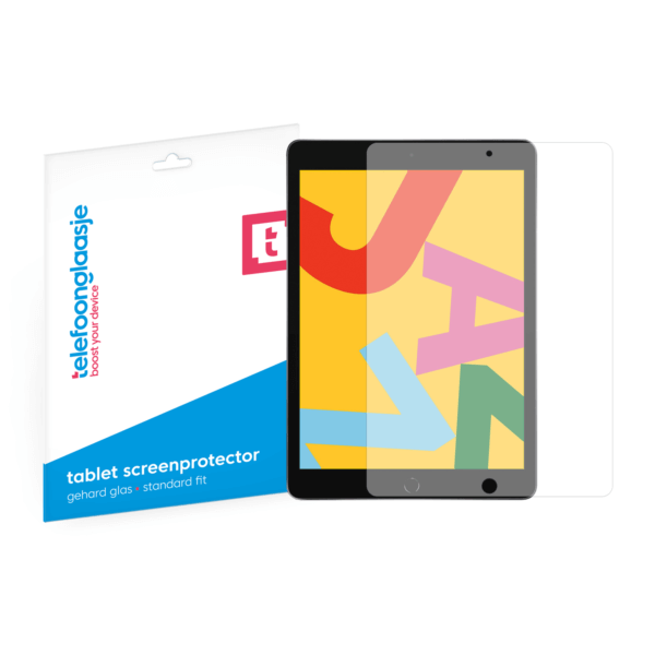 iPad 7 2019 screenprotector tempered glass van Telefoonglaasje