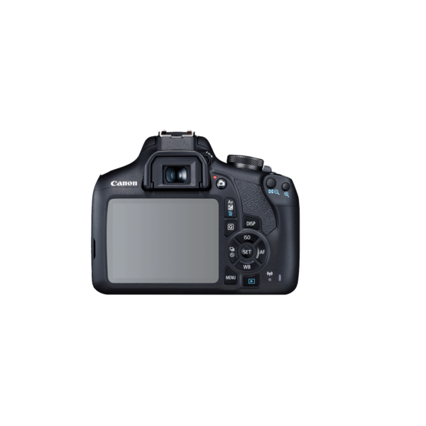 Canon EOS 2000D Screenprotector op scherm