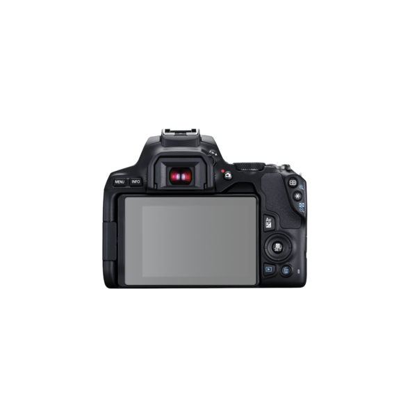 Canon EOS 250D Screenprotector op scherm