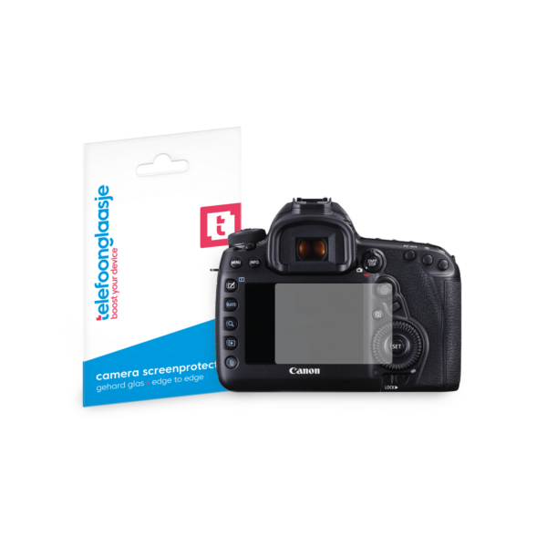 Canon EOS 5D screenprotector tempered glass van Telefoonglaasje