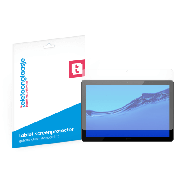 Huawei MediaPad T5 screenprotector tempered glass van Telefoonglaasje