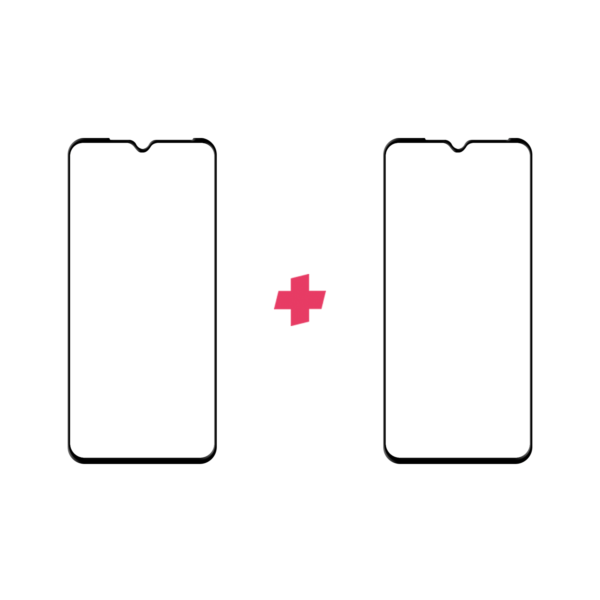 Duopack Xiaomi Mi 9 Lite Edge to Edge screenprotector tempered glass