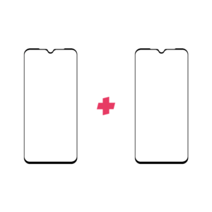Duopack Xiaomi Mi 9 Edge to Edge screenprotector tempered glass