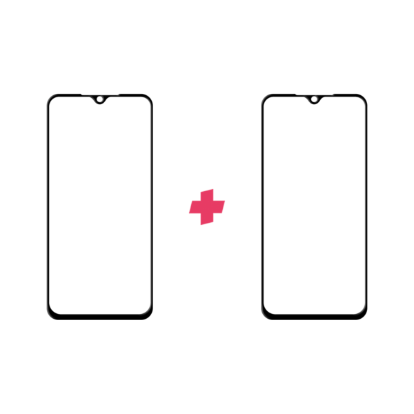 Duopack Xiaomi Mi 9 SE Edge to Edge screenprotector tempered glass