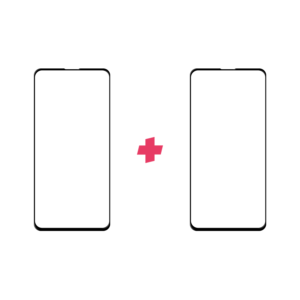 Duopack Xiaomi Mi 9T Pro Edge to Edge screenprotector tempered glass