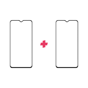 Duopack Xiaomi Redmi Note 8 Pro Edge to Edge screenprotector tempered glass