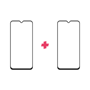 Duopack Xiaomi Redmi Note 8T Edge to Edge screenprotector tempered glass