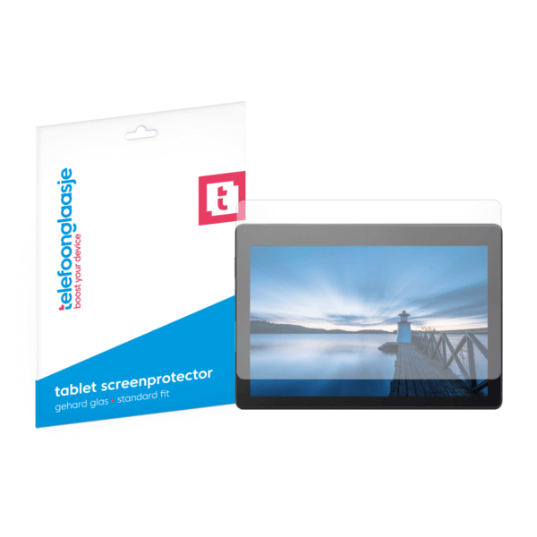 Lenovo Tab E10 screenprotector tempered glass van Telefoonglaasje