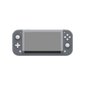 Nintendo Switch Lite Screenprotector op scherm