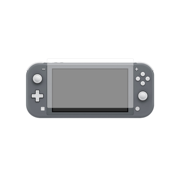 Nintendo Switch Lite Screenprotector op scherm