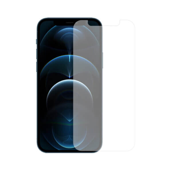 iPhone 12 Pro Max screenprotector Standard Fit aangebracht