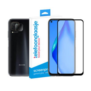 Huawei P40 Lite screenprotector met camera screenprotector