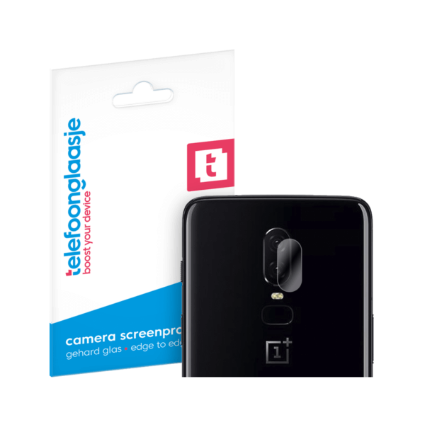 OnePlus 6 camera screenprotector gehard glas - Telefoonglaasje