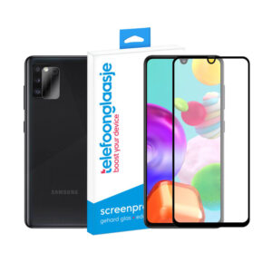 Samsung Galaxy A41 screenprotector met camera screenprotector