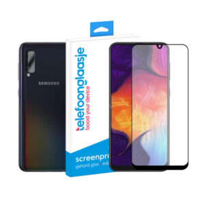 Samsung Galaxy A50 screenprotector met camera screenprotector
