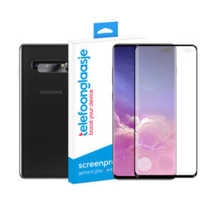 Samsung Galaxy S10 Plus screenprotector met camera screenprotector