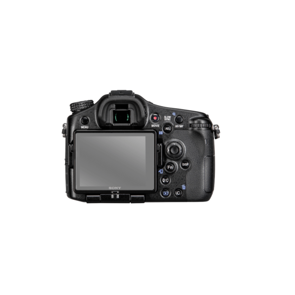 Sony Alpha A77 II Screenprotector op scherm