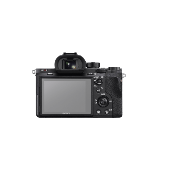 Sony Alpha A7R II Screenprotector op scherm