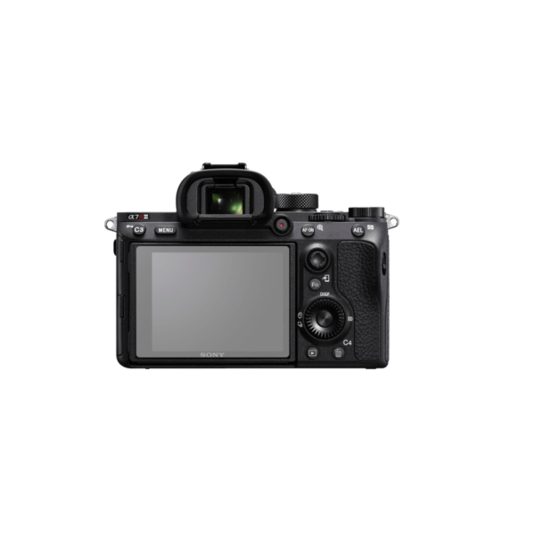 Sony Alpha A7R III Screenprotector op scherm